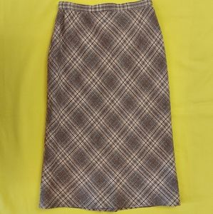 Vintage  Wool Skirt Pendleton Portland 1970s